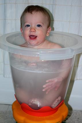 tummy tub bath bucket