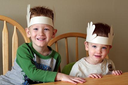how to make antlers for kids