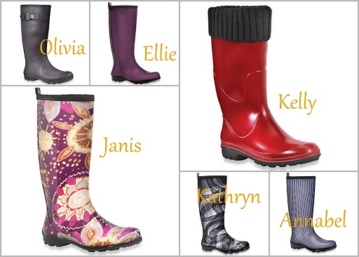 kamik ladies rain boots